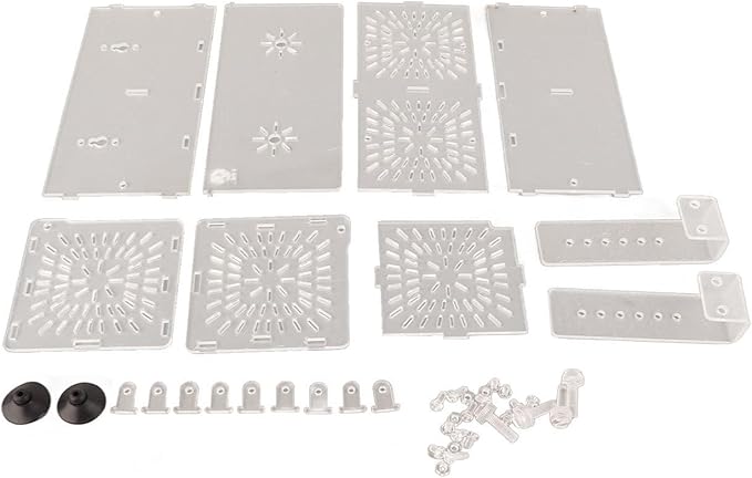 Fish Breeding Box, Acrylic Transparent Aquarium Isolation Box with Suction Cups for Newborn Fry Shrimp