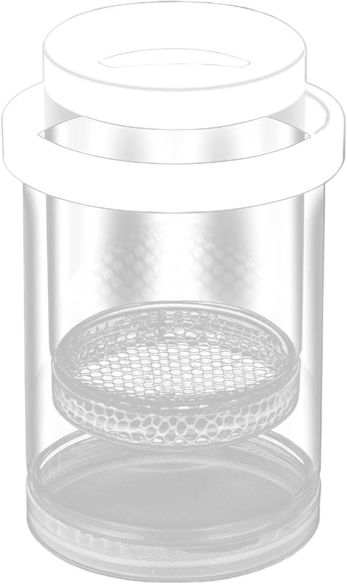 Floating Fish Isolation Box for Fish Tank, Floating Aquarium Breeder Hatching Box Clear Egg Isolation Net Incubation Boxes for Clownfishes Betta Guppy