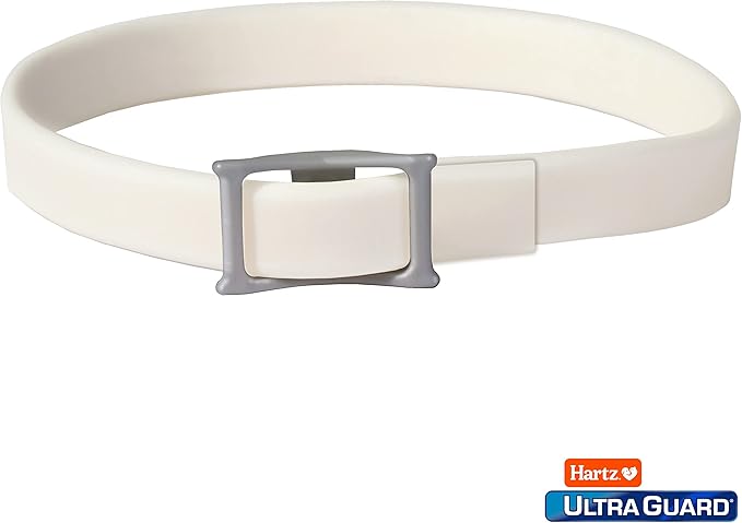 Hartz UltraGuard Flea & Tick Collar for Cats and Kittens,7 Month Flea and Tick Protection-and Prevention,White,(Pack of 2)