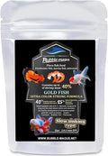 Bubble Magus Sinking Goldfish Food, Color Enhancing, Balanced Diet, All Natural Ingredients, Clear Water Formula, Slow Sinking Gold Fish Pellets, Goldfish Ultra Color (5 oz)