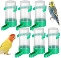 30 pcs Bird Water Dispenser: Budgie Perky Bottle Bowls Cage Feeder Birds Clips Small Cage, Budgie Food Feeders Plastic No Waterer, Wild Bowl Leak Food Doves Bottles Poultry Quail Accessories Baths