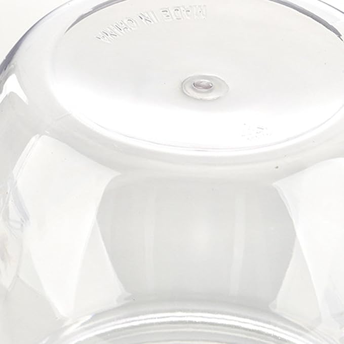 Portable Fish Bowl Handheld Aquarium Container with Handle 7.09x7.09x11.81 Inch Clear Plastic Tank for Outdoor Beach Activities