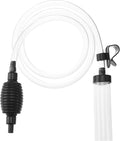 5ft-S Aquarium Siphon Vacuum Cleaner, Hand Siphon Pump Water Changer for Fish Tank Cleaning Gravel & Sand