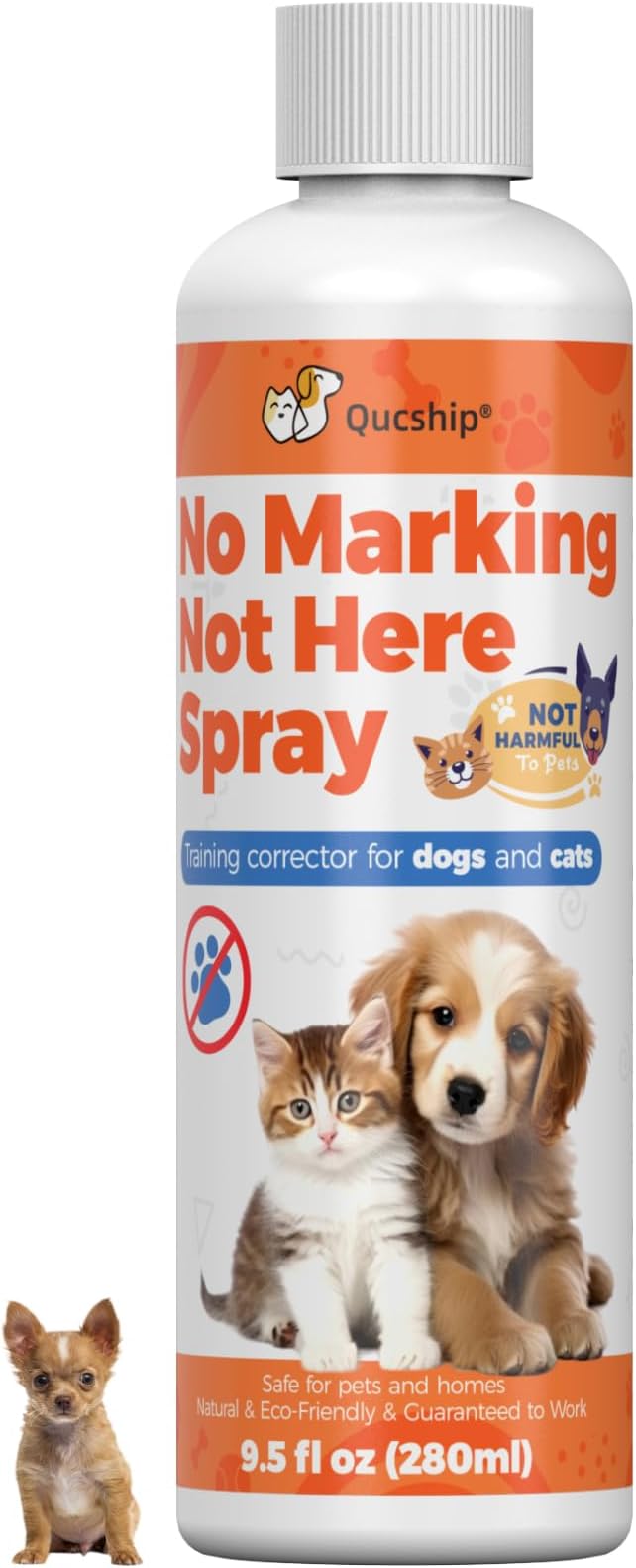 Qucship 8oz Stop Your Dog Wrong Marking with This Solution, Keep Your Home Clean with Our Dog Training Spray - no More Marking Spray for Dogs
