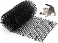 Cat Scat Mat with Spikes, 2m x 28cm Cat Dog Animal Spikes Repellent Mat, Anti Indoor Outdoor for Garden, Fence Foam Toe spacers 100 Pack, Disposable Finger sepa