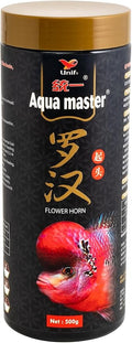 AquaMaster Super Color Enhancer Food for Flower Horn Fish 500g
