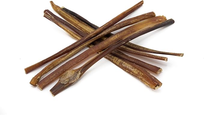 Best Bully Sticks 12 Inch Bully Sticks for Dogs - 12 Count (Pack of 1) - Natural, Easily Digestible, Grass-Fed Beef, Grain and Rawhide Free