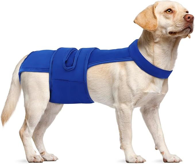 Dog Diapers Female Reusable Washable Period Diaper with Suspender,Adjustable Dog Panties Anti-Harassment, Doggie Diapers for Incontinence, Heat Cycles, or Senior Dogs（XS-XL