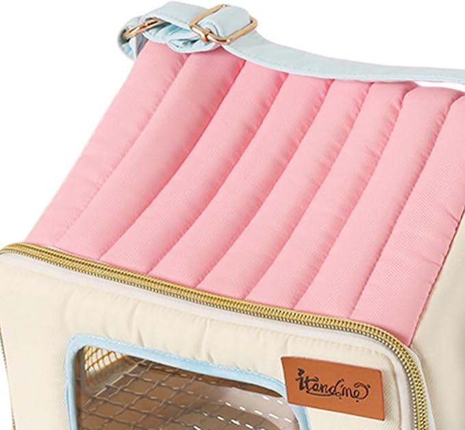 Bird Travel Carrier - Warm Breathable Portable Accessories with Stainless Steel Tray | Bird Carrier Travel Cage - for Animal Pigeon Offices Outing Vehicle Car Road Trip Daily Indoor Outdoor