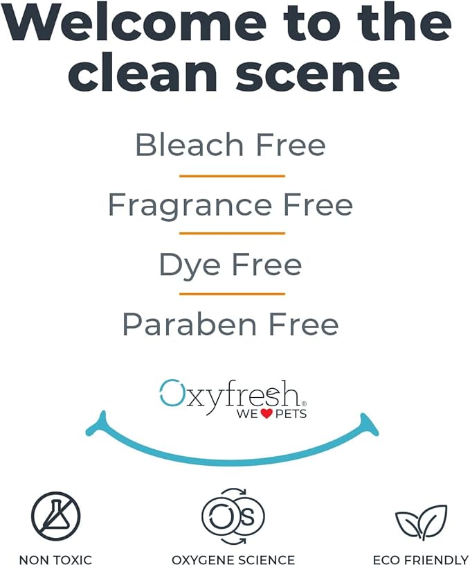 Oxyfresh Extra Strength Dog and Cat Odor Eliminator for Home Spray - Finally Say Goodbye to Stinky Odors - Gently Neutralizes at the Source - Works on Contact - Upholstery & Auto - Safe
