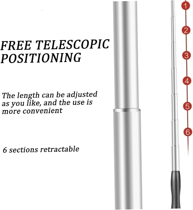 Dog Urine Collector, Reusable Telescopic Urine Collector for Dogs, Detachable Collectors for Dog Pregnancy Test, Pee Stick with Big & Small Collectors.