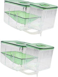 BESPORTBLE 2pcs Self-Guided Fish Breeding Tank Isolation Box Incubator for Hatching Fish Eggs Prevents Aquarium