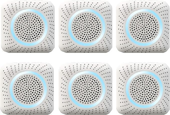 Victor M756K PestChaser Rodent Repellent with Nightlight - Rodent Repellent Indoor Ultrasonic - Rodent Repeller - Mouse Deterrent Plug in - Mouse Plug in Repellent for House - 6 Count| (Pack of 4)