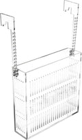 Fish Breeding Box Acrylic Incubator Tank with Hanging Design, Medium Aquarium Nursery for Fry and Guppy Fry Isolation in Home Aquariums