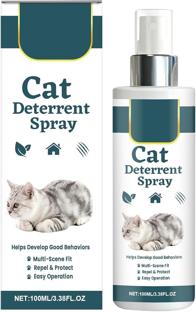 Genérico Anti Scratch Spray for Cats, Carpet Protector 100ml, Training Spray Cats, for Furniture Sofa Carpet Balcony Door Garden