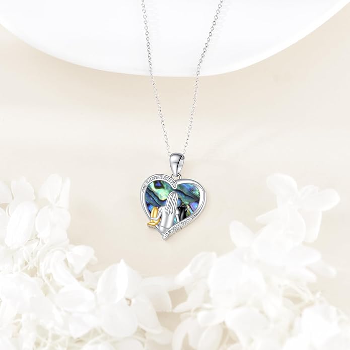 KZX Cat/Dog/Phoenix/Eagle/Whale/Shark/Puffin/Starfish/Chicken/Butterfly/Owl/Bee/Frog/Seahorse Necklace Sterling Silver Animal Pendant Jewelry Gift for Women