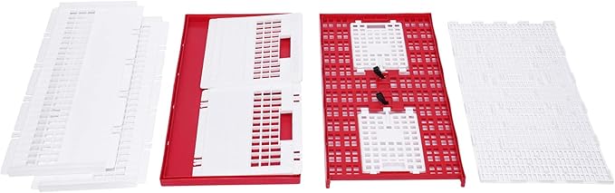 Racing Pigeon Carrier Box Bird Training Basket with 2 Side Doors 2 Top Doors Box