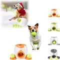 Automatic Ball Launcher for Dogs, Tennis Balls Launchers for Dogs, Interactive Dog Toys Tennis Balls Launcher for Small Dogs, Dog Fetch Ball Thrower for Indoor/Outdoor Playing (A)