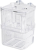 Fish Breeding Box - 20.5*9.5*9.9cm Acrylic Hatchery Incubator Tank Fish Tank Divider | Fishes Tanks Incubator Breeding Box | Aquarium Breeder BoxFish Acclimation Boxes Nursery For Injured Hatchery Inc