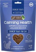 Get Naked Cat Calming Treats Salmon & Cheese Flavor, Crunchy, Calming Health, 6-oz Bag
