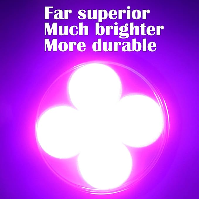 S5 UV Flashlight, Black Light Flashlight with 5 LEDs, for UV Resin Curing, Rockhounding, Pet Urine Detecting, Scorpion Hunting (385NM)