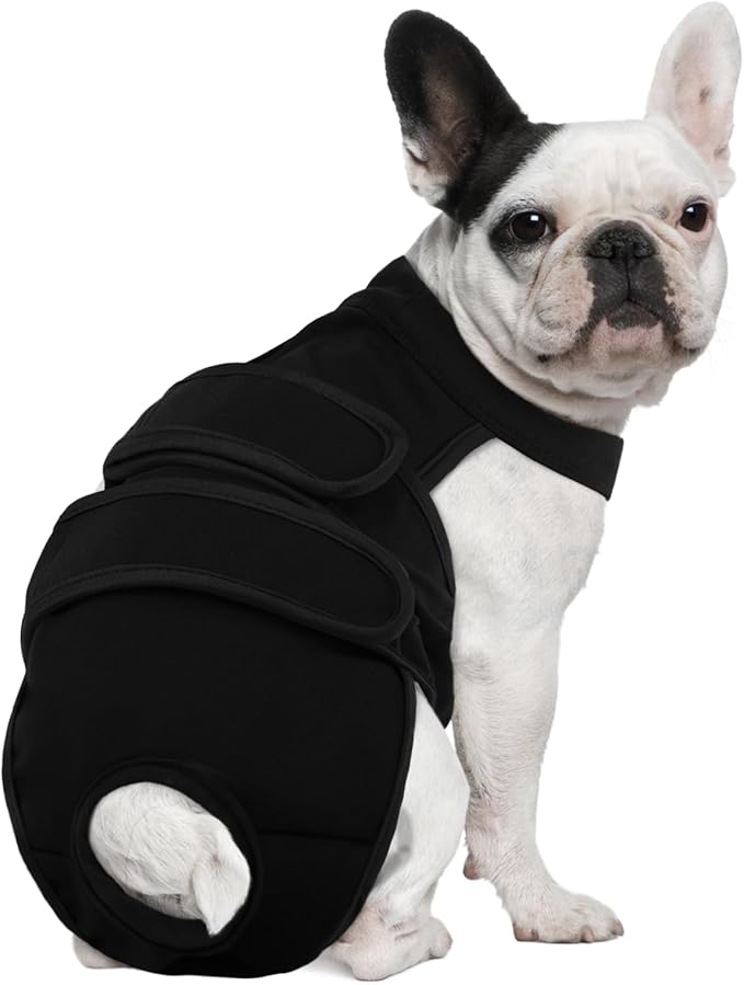 Dog Diapers Female Reusable Washable Period Diaper with Suspender,Adjustable Dog Panties Anti-Harassment, Doggie Diapers for Incontinence, Heat Cycles, or Senior Dogs（XS-XL