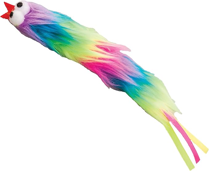 SPOT Ethical Pets Tie Dye Plush Cat Toy, 5", Assorted (52043)