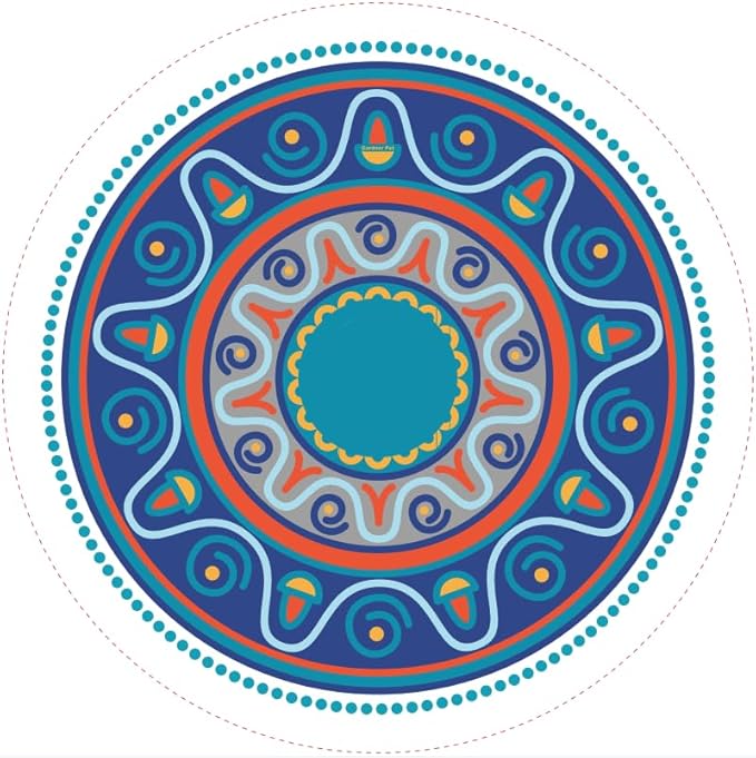 Gardner Pet 5 in 1 Cat Toy Cover，Boho Style - Blue