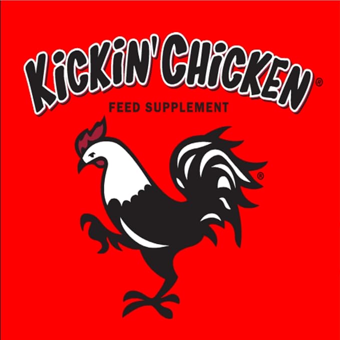 Healthy Coat Kickin Chicken Feed Supplement, Quart, for Better Plumage, Eggs, Immune System, and Attitude