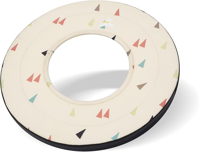 OllyDog Super Flyer Dog Frisbee Toy, 11" – Durable, Lightweight & Water-Resistant Flying Disc – Soft on Teeth & Gums – Floats on Water – Outdoor Fetch Toy for Medium & Large Dogs (Terrazzo)