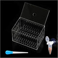 Acrylic Fish Tank Isolation Box 6"x4"x4" - No Assembly - Clear View Breeding Hatchery with Suction Cups & Feeding Kit (Fish Feeder - Pipette Included