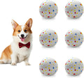 Dog Toy Balls 2.2 Inch, Indestructible Dogs Balls 6 Pack for Aggressive Chewers, Durable Interactive Toys for Small & Medium Puppy, Perfect for 2.2 Inch Automatic Dog Ball Launcher (ETPU Material)