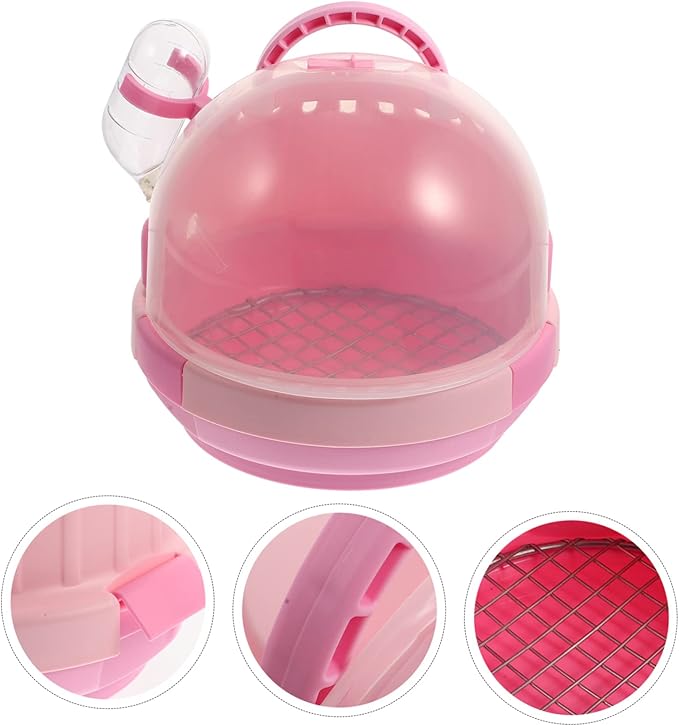 2PCS Portable Handheld Bird Carrier Cage for Parrots Lightweight Travel Cage Perch Insulated Outdoor PET Bird Carrying Case