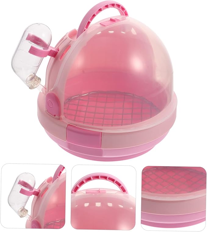 2PCS Portable Handheld Bird Carrier Cage for Parrots Lightweight Travel Cage Perch Insulated Outdoor PET Bird Carrying Case