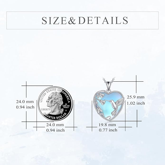 KZX Cat/Dog/Phoenix/Eagle/Whale/Shark/Puffin/Starfish/Chicken/Butterfly/Owl/Bee/Frog/Seahorse Necklace Sterling Silver Animal Pendant Jewelry Gift for Women