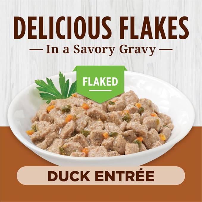 Instinct Flaked Entrée Wet Canned Cat Food - Duck, 5.5 Ounce (Pack of 12)