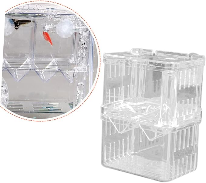 Fish Fry Isolation Incubator Aquarium Fish Breeding Tank Safe Practical