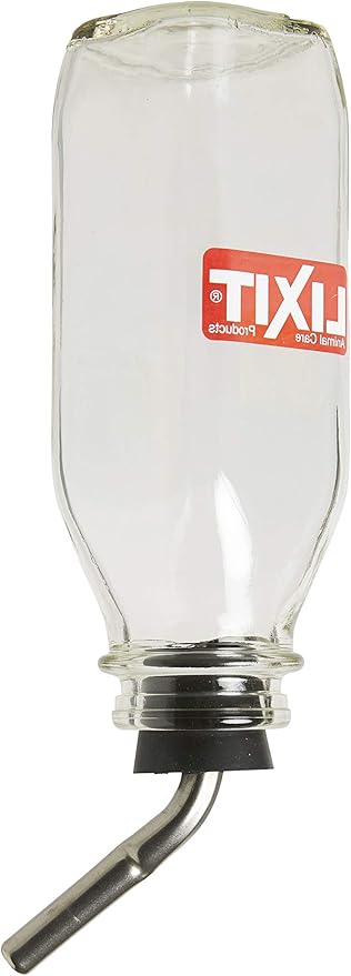 Lixit Glass Bird Bottle Medium 16 oz