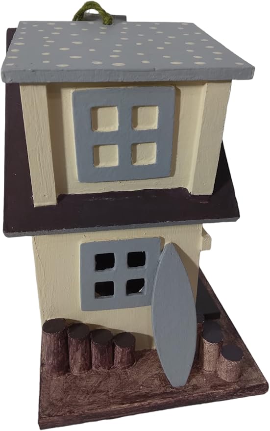 unique birdhouse hand painted outdoor
