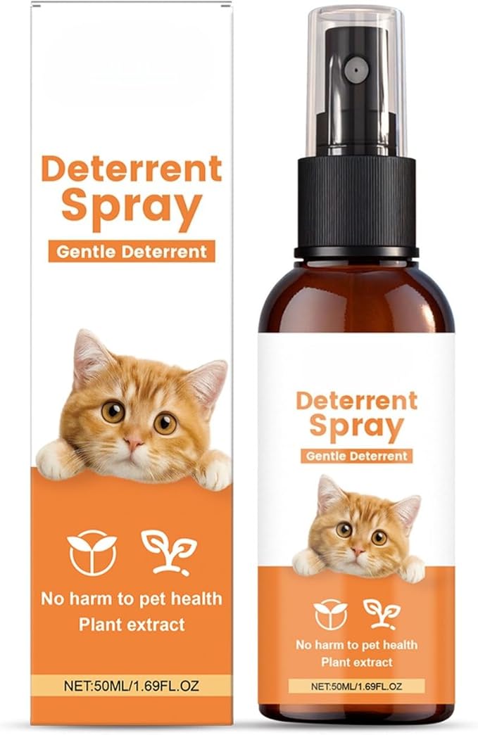 Pet Training Spray - Anti Scratch Deterrent for Cats & Dogs | Gentle Furniture Protector Spray | Indoor No-Chew Behavior Aid | Safe for Kittens, Puppies, Sofa, Carpets & Wood