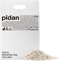 pidan Mix Cat Litter,Tofu Cat Litter with Bentonite,Absorbent and Fast Drying,Flushable Tofu Litter,Selected Quality Pea Dregs,5-Fold Water Absorption,Strong Clumping (5.3lb/Bag×1bag)