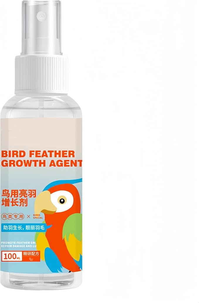 Enriched Formula Bird Spray for Enhanced Feather Health - Avian External Spray Solution