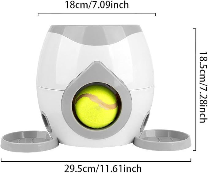 Automatic Ball Launcher for Dogs, Tennis Balls Launchers for Dogs, Interactive Dog Toys Tennis Balls Launcher for Small Dogs, Dog Fetch Ball Thrower for Indoor/Outdoor Playing (C)