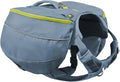 Ruffwear Palisades Dog Backpack, Multi-Day Pack with Removable Saddlebags, Breathable Adjustable Harness, Reflective Trim, Glacier Lake, Small