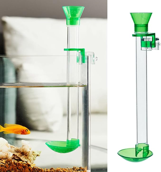 Acrylic Shrimp Feeder Tube Feeding Dish Deep Bowl for Aquarium Shrimp Fish Clip to Fish Tanks Multiple Size Acrylic Shrimp Feeder Feeding Tube and Dish Tray Bowl Set