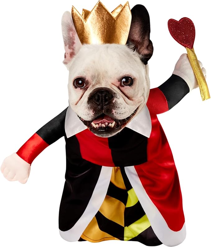 Rubies Disney Villains: Queen Of Hearts Pet Costume for For Dogs or Cats, XL