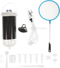 FRCOLOR Brine Shrimp Incubator Hatchery Kit Plastic Mini Fish Tank for Artemia Eggs Hatching and Breeding 6.1X2.36X2.36 Inches