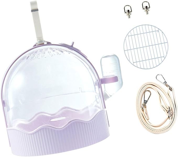 Pet Carriers Cage Portable Cage Parrot Bird Carrier Outdoor Travel Camping Bird Parrot with Water Bottle Small Pet Supply Small Large Cages and Habitats Cages and Habitats