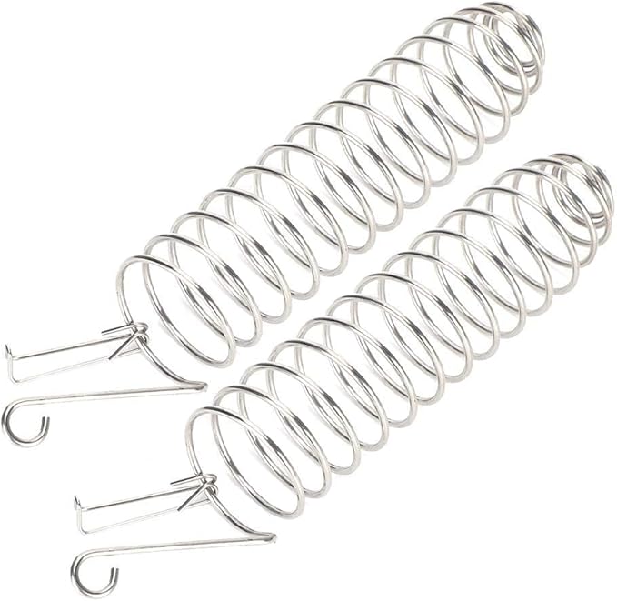 2PCS Bird Food Holder, Feeder Food Basket Tool Vegetable Fruit Feeder Stainless Steel Parrot Hanging Stainless Steel Cage Accessories for Parakeet Cockatiel