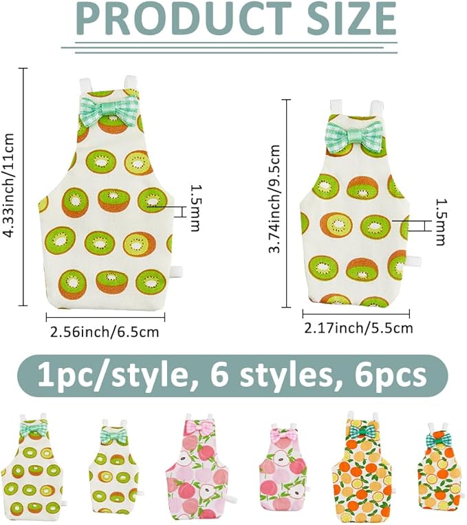 SUPERFINDINGS 6Pcs 6 Styles Bird Flight Suits Diapers Reusable Parrot Nappy with Washable Waterproof Cute Urine Wet Suit Costume for Parrots Cockatiel Pet Birds